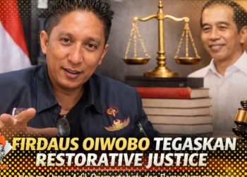 Firdaus Oiwobo Tegaskan Restorative Justice: Hukum Harus Adil, Bermartabat, dan Berperikemanusiaan