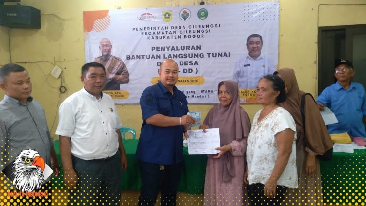Pemdes Cileungsi Salurkan BLT Dana Desa 2026 untuk 60 KPM