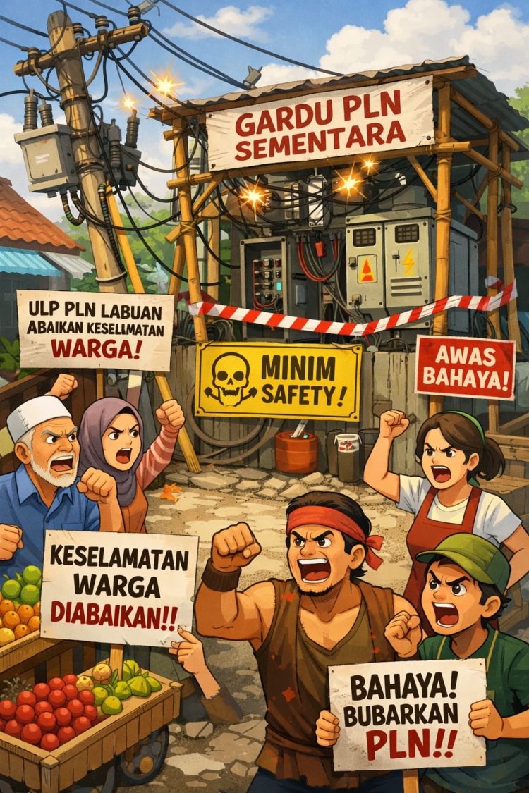 Jangan Tunggu Korban Berjatuhan! GOW-Banten Tekan PLN Segera Amankan Gardu Sementara Pasar Panimbang