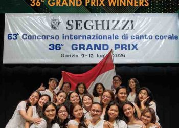 ICYC Cordana Juara Seghizzi Grand Prix 2026, Orang Tua Gabrielle Gwen: Bangga Lihat Anak Berkarya