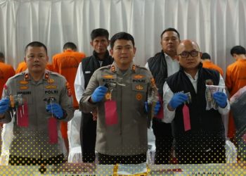 Polres Sumedang Ungkap 6 Kasus Curanmor, Amankan 7 Tersangka dan Sita Senjata Api