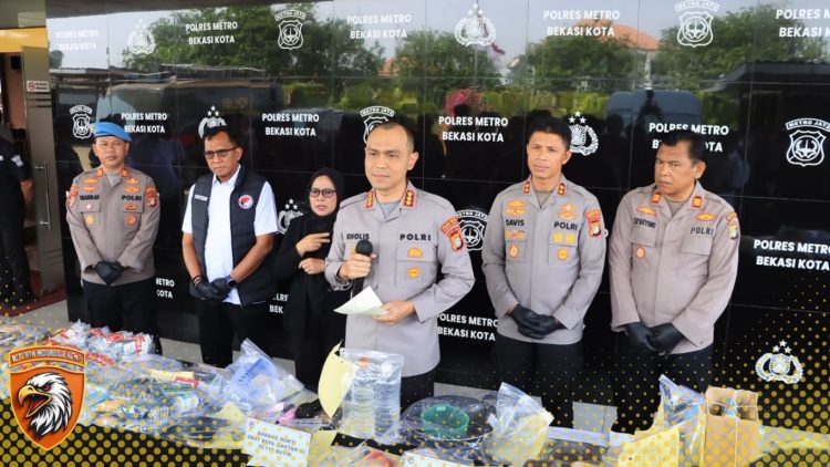 Peredaran Obat Keras Makin Meresahkan, Polres Metro Bekasi Kota Bongkar 20 Kasus dan Amankan 26 Tersangka
